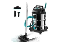 Cecotec Vacuum cleaner | Conga Rockstar Wet & Dry Steel Max Pro | Corded operating | 1600 W | 220-240 V | Silver/Black