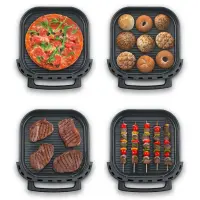 Caso Air Fryer | AirFry & PizzaChef | Power 2850 W | Capacity 6 L | Black – pilt 4