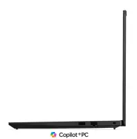 Lenovo ThinkPad E14 G8 Intel | Black | 14 " | IPS | WUXGA | 1920 x 1200 pixels | Anti-glare | Intel Core Ultra 5 | 325 | 16 GB | SODIMM DDR5 | Solid-state drive capacity 512 GB | Intel Graphics | Windows 11 Pro | 802.11be | Bluetooth version 5.4 | Keyboard language English | Keyboard backlit | Warranty 36 month(s) | Battery warranty 12 month(s) – pilt 3