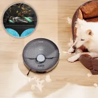 Cecotec Conga X70 | Robot Vacuum Cleaner | Operating time (max) 240 min | Wet&Dry | 5200 mAh | 15000 Pa | Black – pilt 2