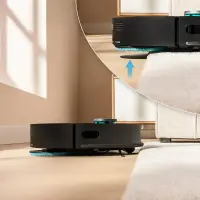 Cecotec Conga X70 | Robot Vacuum Cleaner | Operating time (max) 240 min | Wet&Dry | 5200 mAh | 15000 Pa | Black – pilt 9
