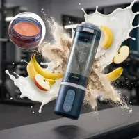 Cecotec Blender | Power Titanium Shake2Go | Portable | 180 W | Jar material BPA-free | Jar capacity 0.6 L | Lagoon
