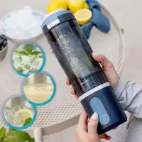 Cecotec Blender | Power Titanium Shake2Go | Portable | 180 W | Jar material BPA-free | Jar capacity 0.6 L | Lagoon – pilt 3