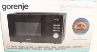 SALE OUT. | Gorenje Microwave Oven | MO20A4BH | Free standing | 800 W | 20 L | Grill | Black | DAMAGED PACKAGING AND ITEM RIGHT SIDE