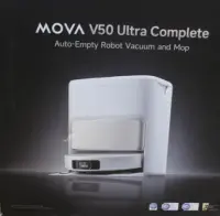 SALE OUT. MOVA V50 Ultra Complete Robot Vacuum, White | MOVA Robot Vacuum | V50 Ultra Complete | Wet&Dry | 6400 mAh | Dust capacity 3.2 L | 24000 Pa | White | DAMAGED PACKAGING | 34 month(s) – pilt 2