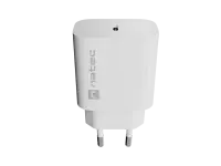 Natec Ribera USB Charger 1X USB-C 20W, White – pilt 3