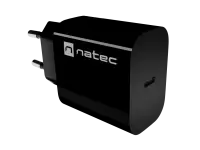 Natec Ribera USB Charger 1X USB-C 20W, Black – pilt 6