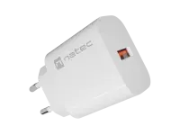 Natec Ribera USB Charger 1X USB-A 18W, White – pilt 5