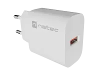 Natec Ribera USB Charger 1X USB-A 18W, White – pilt 7