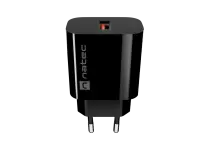 Natec Ribera USB Charger 1X USB-A 18W, Black – pilt 6