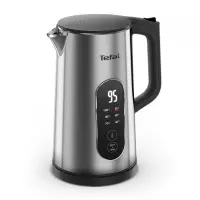 TEFAL Selection KI871DE0 | Kettle | Electric | 1500 W | 1.7 L | Plastic | 360° rotational base | Stainless steel