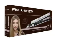 Rowenta Hair straightener | Premium Care SF7460F0 | Ionic function | Display LED display | Temperature (max) 200 °C | Temperature (min) 130 °C | Number of heating levels 4 | White/Pink – pilt 6