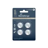 BATTERY LITHIUM CR2025 3V/4PCS MRBAT131 MEDIARANGE