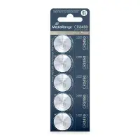 BATTERY LITHIUM CR2450 3V/5PCS MRBAT138 MEDIARANGE