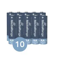 BATTERY ALKALINE AA 1.5V/10PCS MRBAT105 MEDIARANGE