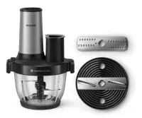 Philips 5000 series HR1504/00 elektriline toiduhakkija 2 l 650 W Must, Roostevaba teras – pilt 2