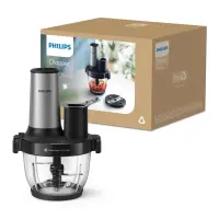 Philips 5000 series HR1504/00 elektriline toiduhakkija 2 l 650 W Must, Roostevaba teras – pilt 7