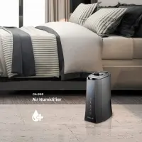 Clean Air Optima CA-603 õhuniisuti Ultrahelilained 5 l Must