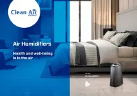 Clean Air Optima CA-603 õhuniisuti Ultrahelilained 5 l Must – pilt 12