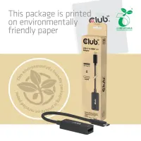 CLUB3D CAC-2505 videokaabliadapter 0,12 m USB tüüp-C HDMI + USB Must – pilt 3