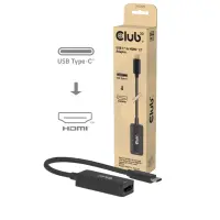 CLUB3D CAC-2505 videokaabliadapter 0,12 m USB tüüp-C HDMI + USB Must – pilt 13