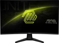 MSI MAG 32C6X PC lamekuvar 80 cm (31.5") 1920 x 1080 pikslit Full HD Must