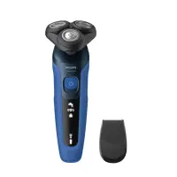 Philips SHAVER Series 5000 S5466/17 raseerija mehele Pöörlevad terad Trimmer Must, Sinine