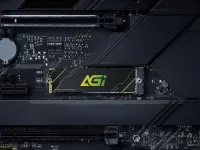 SSD|AGI|600xTBW rating|MTBF 1600000 h|Read speed 4700 MB/s|Write speed 2800 MB/s|NVMe Yes|PCI Express 4.0|M.2|1000 GB|AGI1T0G43AI818-CB – pilt 2