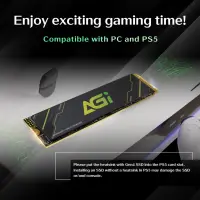 SSD|AGI|600xTBW rating|MTBF 1600000 h|Read speed 4700 MB/s|Write speed 2800 MB/s|NVMe Yes|PCI Express 4.0|M.2|1000 GB|AGI1T0G43AI818-CB – pilt 9