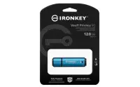 Kingston Technology IronKey Vault Privacy 50 USB-välkmälu 128 GB USB tüüp A 3.2 Gen 1 (3.1 Gen 1) Must, Sinine – pilt 6