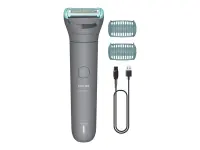 Philips Trimmer | BG3480/15 Series 3000 | Cordless | Wet & Dry | Number of length steps 3 | Grey