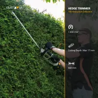 Batavia B.V. 18V Cordless Hedge Trimmer 560mm | Trimmer – pilt 3