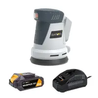 Batavia B.V. 18V Cordless Orbital Sander 125mm; Compact and balanced design for precise sanding – pilt 5