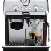 Delonghi Coffee machine | EC9155.MB | Pump pressure 15 bar | Built-in milk frother | Manual | Metal Black | 1400 W – pilt 6
