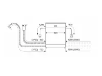 Bosch Dishwasher | SMV6ZCX27E | Built-in | Width 60 cm | Number of place settings 14 | Number of programs 6 | Energy efficiency class B | White – pilt 6