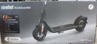SALE OUT. Segway | Kickscooter F2 Plus E | Black | 24 month(s) | DAMAGED PACKAGING