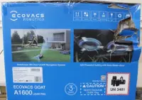SALE OUT. | Ecovacs Lawn Mower | GOAT A1600 LiDAR PRO | 3000 Ah | White | DAMAGED PACKAGING – pilt 6