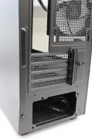SALE OUT. Deepcool CH360 Digital | Mid Tower | ATX PS2 | Black | DAMAGED PACKAGING, DENT ON THE SIDE – pilt 2