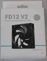 SALE OUT. Deepcool cooling fan R-FD12V2-BKNPN1-G | Deepcool Cooling Fan | FD12 V2 | Black | DAMAGED PACKAGING