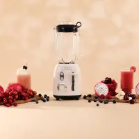Blender | Power Black Titanium RetroBeige | Cecotec Tabletop | 1200 W | Jar capacity 1.5 L | Jar material Glass | Beige