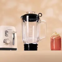 Blender | Power Black Titanium RetroBeige | Cecotec Tabletop | 1200 W | Jar capacity 1.5 L | Jar material Glass | Beige – pilt 4