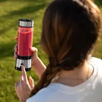 Cecotec Smoothie Blender | WanderlustMix USB | Portable | 126 W | Jar capacity 0.4 L | Ice crushing | Inox