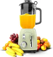 Cecotec Blender | Power Black Titanium RetroGreen | Tabletop | 1200 W | Jar capacity 1.5 L | Jar material Glass | Green – pilt 5