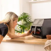 Cecotec Double hot air fryer | Cecofry Advance 9000 Window | Power 2200 W | Capacity 9 L | Black