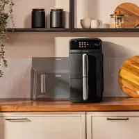 Cecotec Double hot air fryer | Cecofry DuoLevel 10000 | Power 2400 W | Capacity 10 L | Black – pilt 2