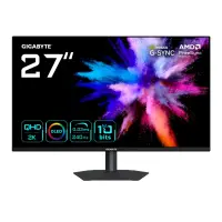 GIGABYTE GO27Q24A PC lamekuvar 68,6 cm (27") 2560 x 1440 pikslit Quad HD QD-OLED Must