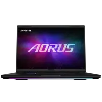 Gigabyte Aorus Master 16 6XJM4EEE64SP | Black | 16 " | WQXGA | 2560 x 1600 pixels | 240 Hz | AMD Ryzen 9 | 9955HX3D | 32 GB | Solid-state drive capacity 1000 GB | NVIDIA GeForce RTX 5070Ti | GDDR7 | 12 GB | Windows 11 Pro | 802.11be | Bluetooth version 5.4 | Keyboard language English | Keyboard backlit | Warranty 24 month(s) | Battery warranty 12 month(s)
