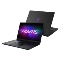 Gigabyte Aorus Master 16 6XJM4EEE64SP | Black | 16 " | WQXGA | 2560 x 1600 pixels | 240 Hz | AMD Ryzen 9 | 9955HX3D | 32 GB | Solid-state drive capacity 1000 GB | NVIDIA GeForce RTX 5070Ti | GDDR7 | 12 GB | Windows 11 Pro | 802.11be | Bluetooth version 5.4 | Keyboard language English | Keyboard backlit | Warranty 24 month(s) | Battery warranty 12 month(s) – pilt 5