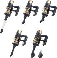 Cecotec Vacuum cleaner | Rockstar RX70 AquaPet Flex Conga | Cordless operating | Stick/handheld | 780 W | Operating time (max) 100 min | Blue/Gold – pilt 10