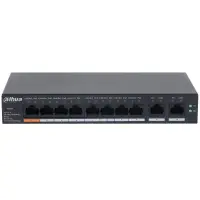 Switch|DAHUA|CS4010-8GT-60|Switch type Managed|Switch layer L2|Form factor Desktop/Wall-Mounting|10xRJ-45 ports|RJ-45 Ports Type Gigabit Ethernet (10/100/1000)|Power over Ethernet (PoE) Yes|8xPower over Ethernet (PoE) ports quantity|Total Power over Ethernet (PoE) budget 60 W|CS4010-8GT-60